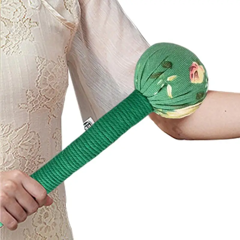 1pc spätný úder masážny nástroj Wormwood Mugwort Herbal liek plnenie kladiva Kladivo Massager Fitness Stres relax k telovej zdravotnej starostlivosti