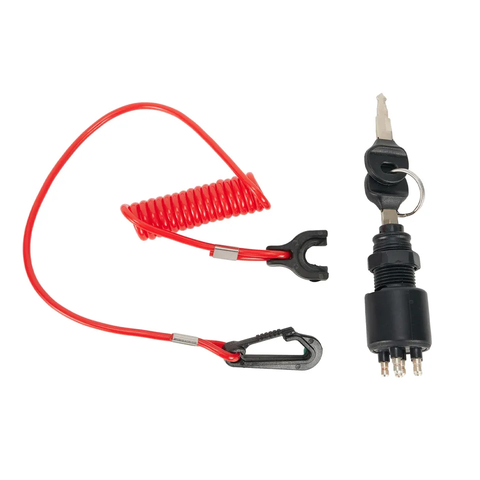 1pc spínač kľúčov zapaľovania a bezpečnosť šnúrky 5005801 pre OMC pre Johnson pre Evinrude 105 mm dĺžka ABS Parts Parts príslušenstvo