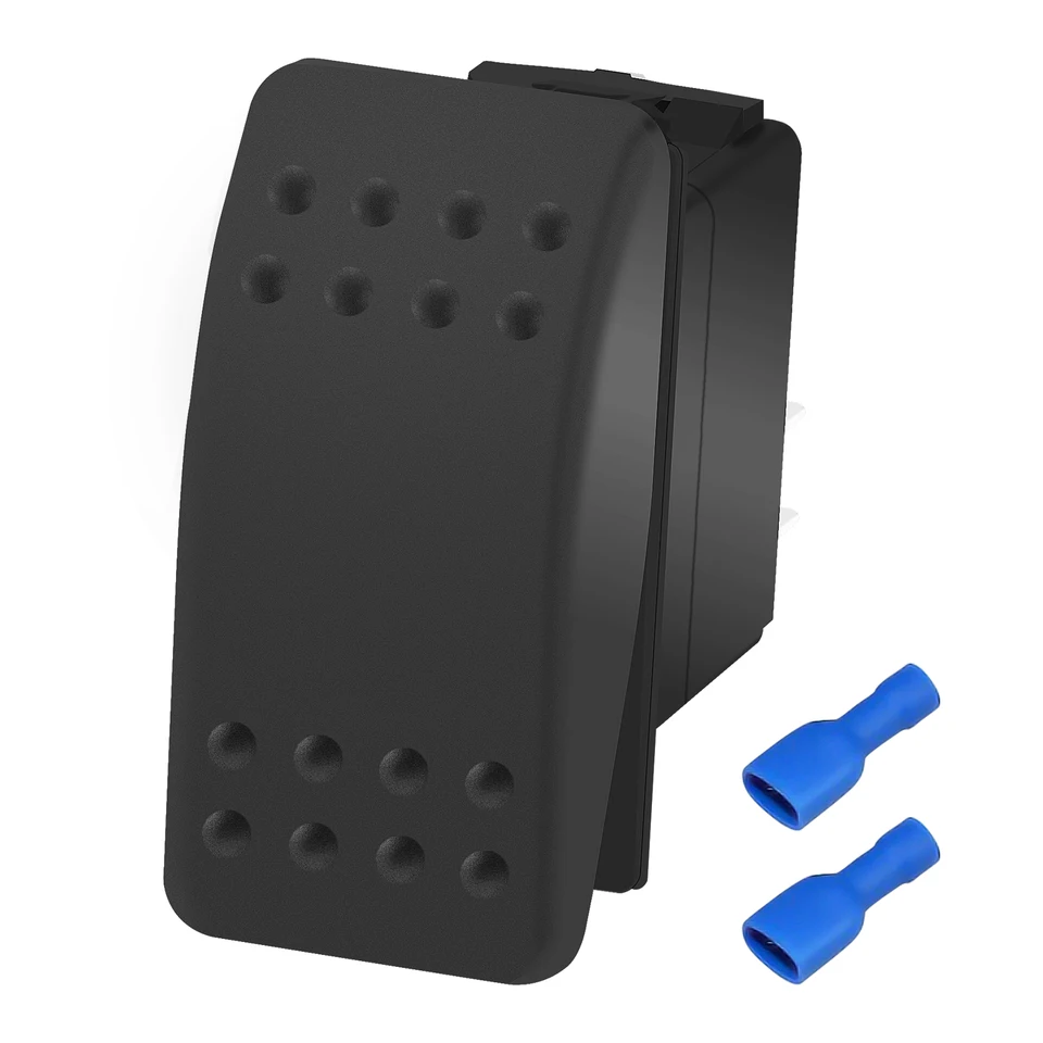 1pc spínač námorného rockeru 12V vodotesný prepínač 12 V 20A SPST 2 PIN ON/OFF HEAD DUCE PRE LOAD ATV RZR RV Automotive