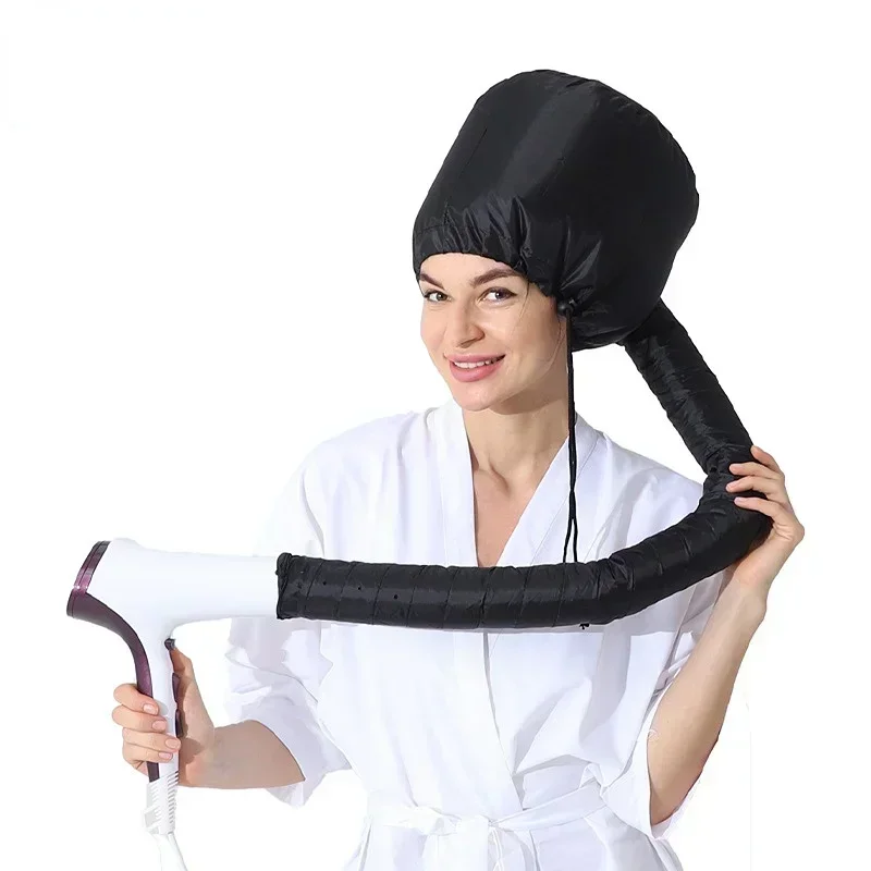 1pc Styling Suring Hat Care Care Rýchle suchý čiapka bez pripevnenia Sušič vykurovacia čiapka Kučeravé vlasové doplnky