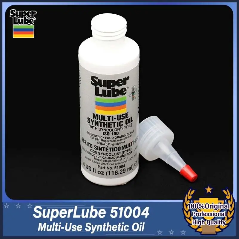 1pc Super Lube 51004 Lubricant Oil 4Oz 118 ml viacúčelové syntetické olejové Superlube