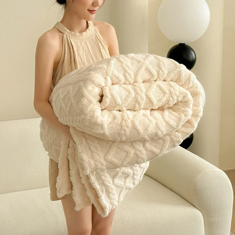 1pc super mäkké prikrývky pre posteľ zelenú farbu Single/Queen/King Plaids for Sofa Warm Bedspread pre zimné pevné farebné prikrývky