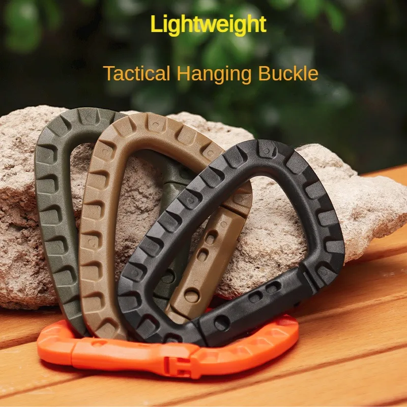 1pc taktický batoh pracku rýchly taktický karabín plastový hák