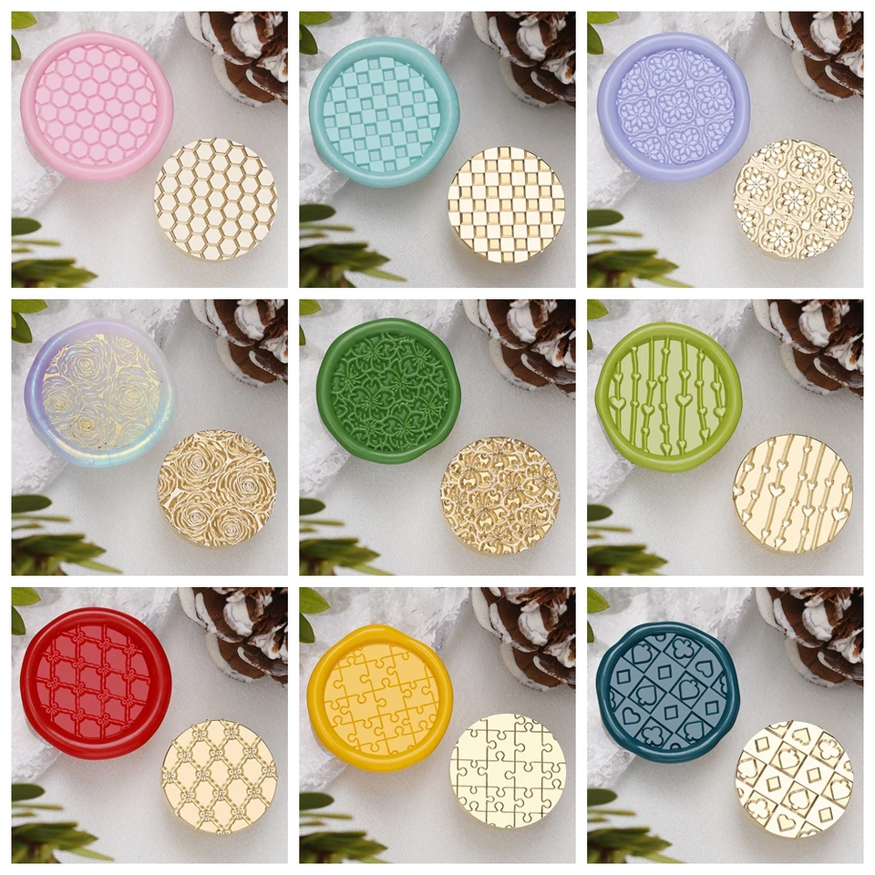 1pc textúra voskových pečiatok mosadz hlava 3D dračí stupnica ľadové kocky rastový krúžok trojuholníka Vzor Sweater Odnímateľný voskový tesnenie