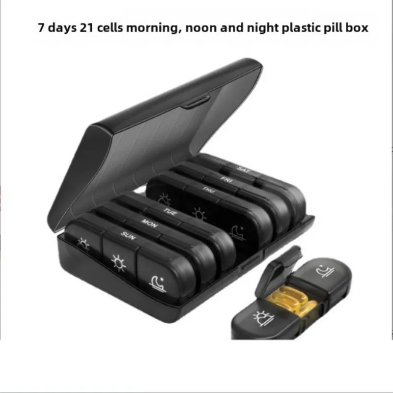 1PC Týždenná tabletka PULLA PULLABLIVE 7 dní liekov Tablet Box