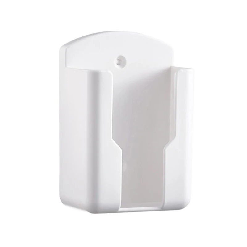 1PC Universal Air Conditioner diaľkový držiak na diaľkový držiak na bielu stenu pripevnenú krabicu Storage diaľkový ovládač nabíjanie telefónu na nabíjanie
