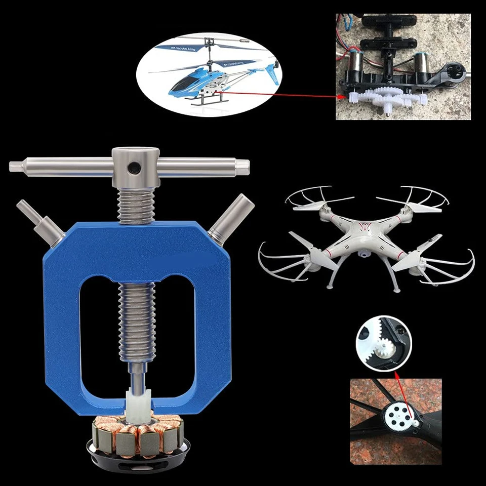 1PC Universal Metal Motor Pasorges sťahovák Remover W010 pre Walkera RC Drone RC vrtuľník / RC Tamiya Mini 4WD CAR DIY