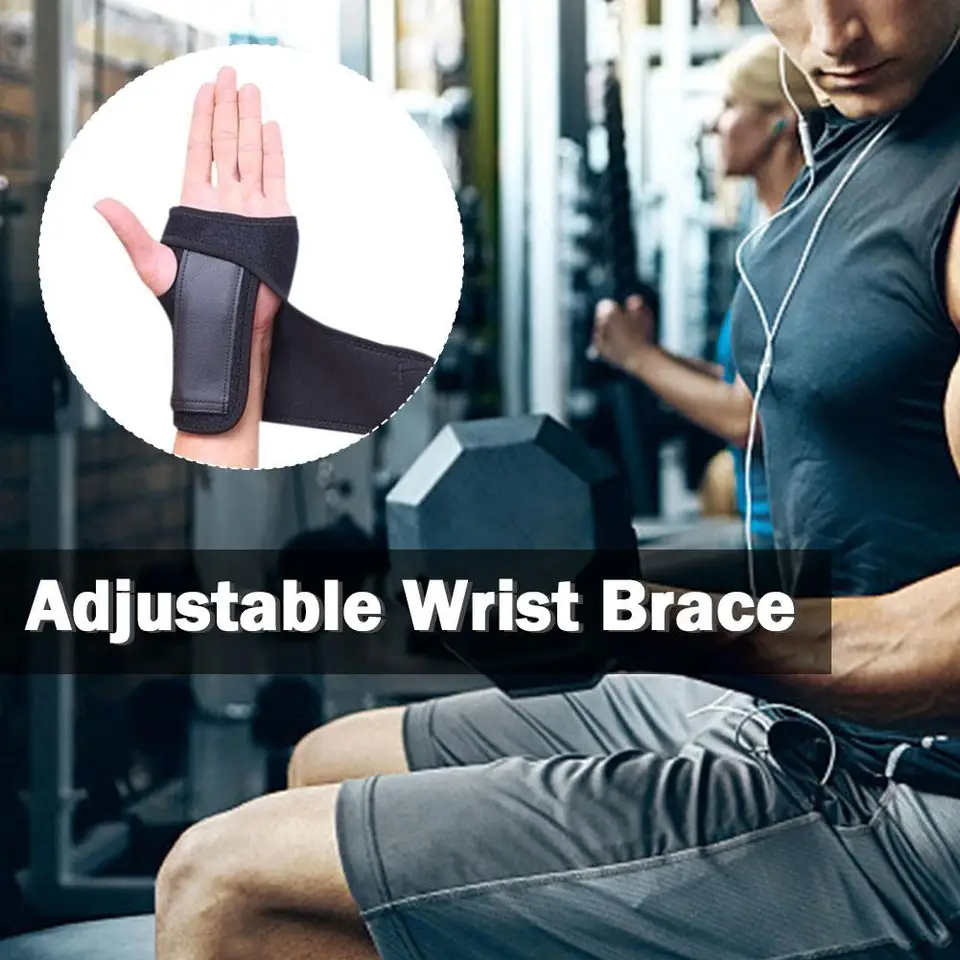 1PC Upravte dlahu podriadenie artritídy bandbandáže Orthopedic Brace Ruka Ručné zápästie zápästie Karpal zápästie Finger Brace Podporovaný tunel L7G2