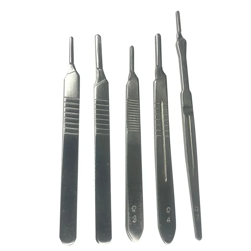 1PC Utility Carving Nahradenie rukoväte čepele DIY strihanie ručných náradia 3# 4# rukoväť kruhový kruhový krúžok na redukciu krúžkov Adaptéra Adaptér