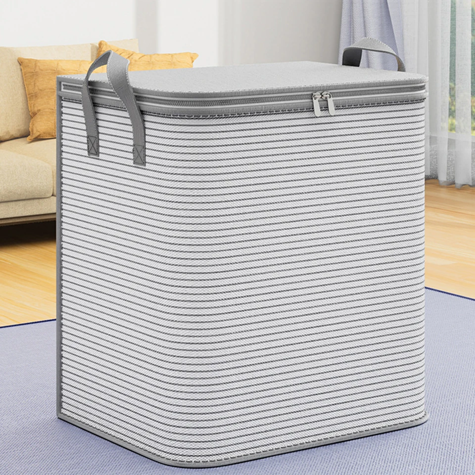 1PC Veľká kapacita Storage Organizátor s vreckom s zosilnenou rukoväť