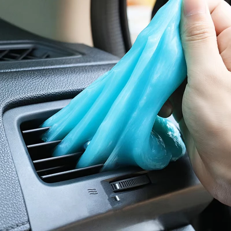 1pc Vysoko účinný prach Odstráňte gél Gél Interiér Čisté kúzlo Magické bahno Univerzálne domácnosť Klávesnica Desk Cleaning Tool Auto Príslušenstvo