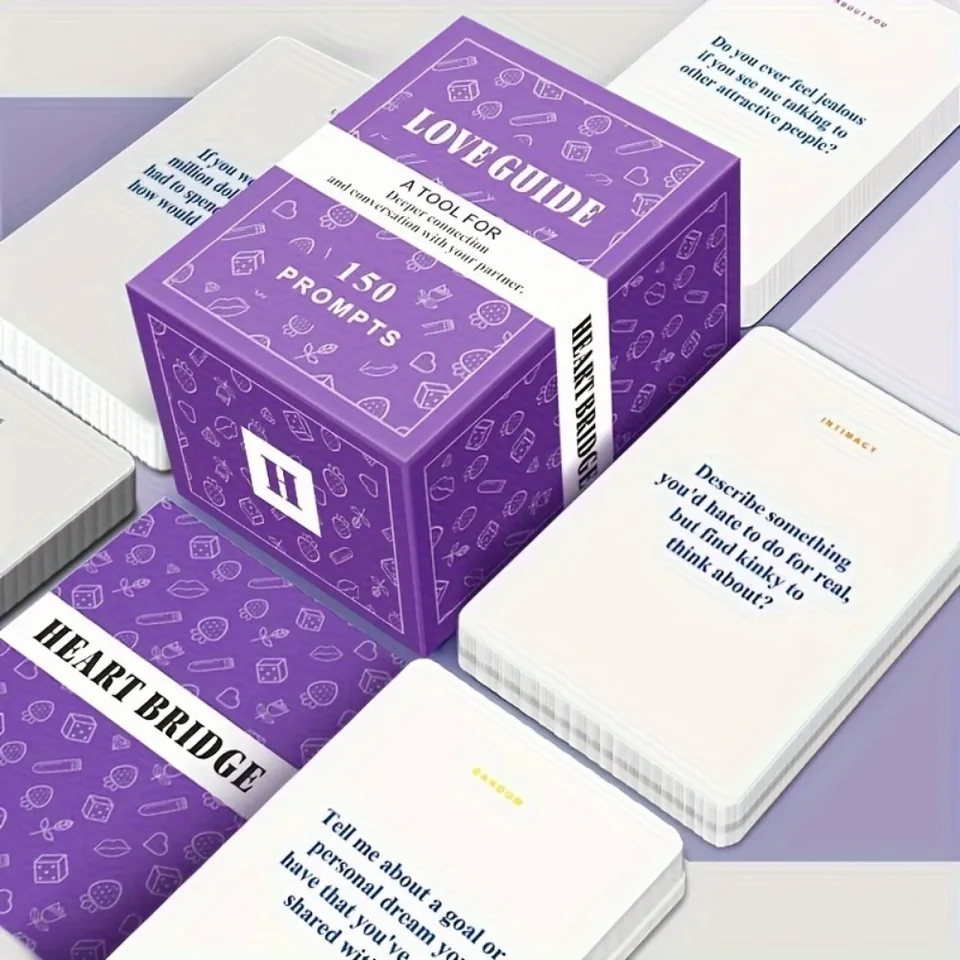 1PC Výkonný nástroj interakcie párov -Intímna pravda alebo odvážne láskavý dialóg pre hlbší vzťah