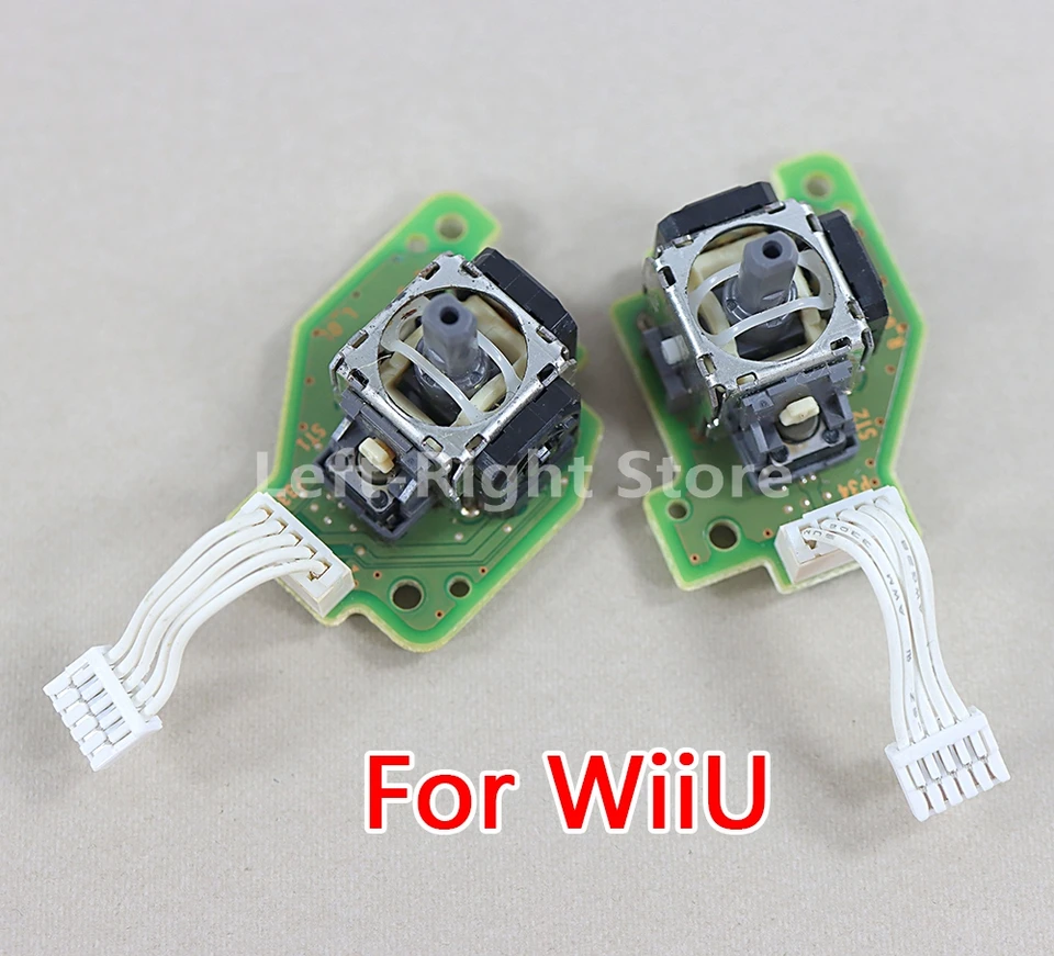 1pc vľavo vpravo joystick Rocker Set doska pre Nintendo Wii U Wiiu Gamepad Controller 3D