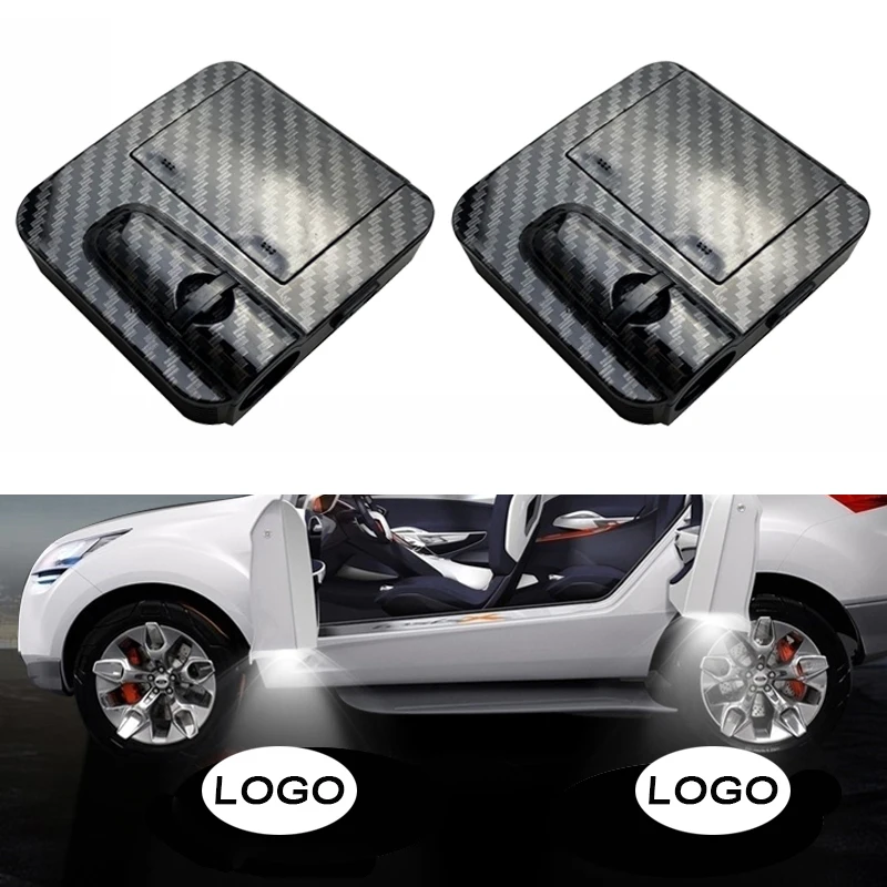 1PC Wireless LED dvere auta Vitajte laserové projektor logo Duch Shadow Night Lights Atmosféra lampa súprav na autá DC 5V