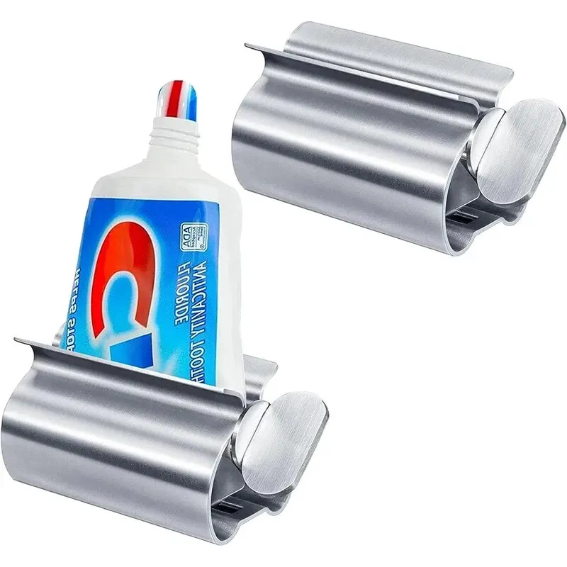1PC z nehrdzavejúcej ocele WRINGER ROLLER ROTATE Dávkovač pre masti Kozmetické príslušenstvo Kúpeľňové príslušenstvo zubná pasta Splavita trubice