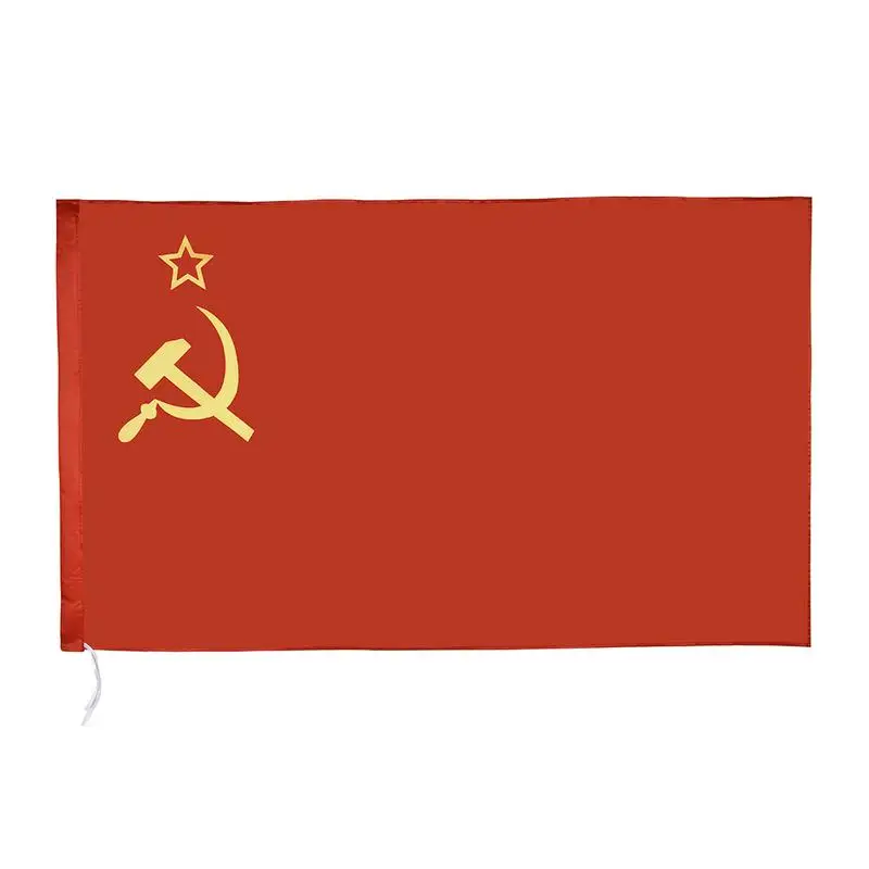 1PC ZSSR Vlajka 90*150 cm CCCP Red Revolution Union Sovietskych socialistických republík Banner ZSSR Vlajky Vnútorné vonkajšie domové dekorácie