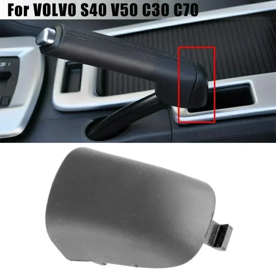 1PC čierna rukoväť rukoväte rukoväte zakrývajúce 31329236 pre Volvo S40 V50 2004-2012 pre Volvo C30 C70 2006-2013 rukoväte ručiek