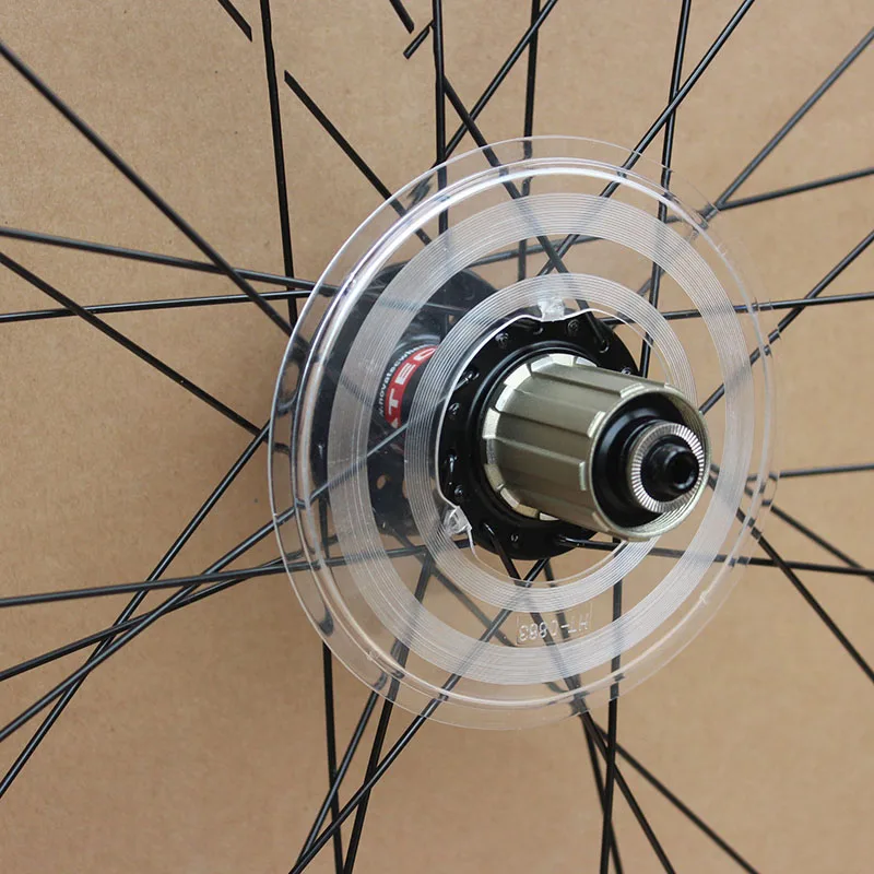 1PC číry plastový mtb horská cesta bicykel kazety Freewheel Podporné kolesové koleso Ochranné kryt