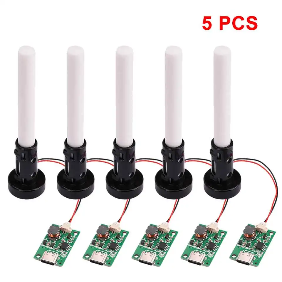 1pcc 5/10ks DC5V USB ultrazvukový rozprašovač zvlhčovača Nebulizer Modul Mini zvlhčovač DIY KIT TYP-C s atomrizer
