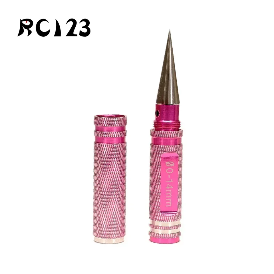 1pcs 0-14 mm titánový rukoväť shellu shellové vŕtačky Nástroje Diev otvoru pre RC Model Oprava spájkovania