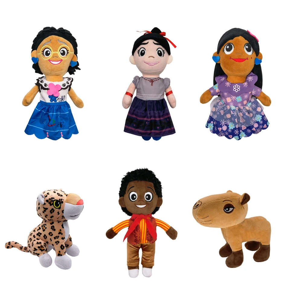 1pcs 22-28cm Disney Movie Anime Encanto Plys Hračky Mirabel Madrigal Luisa Encanto Plush Soft Soft Hračky Darčeky pre deti