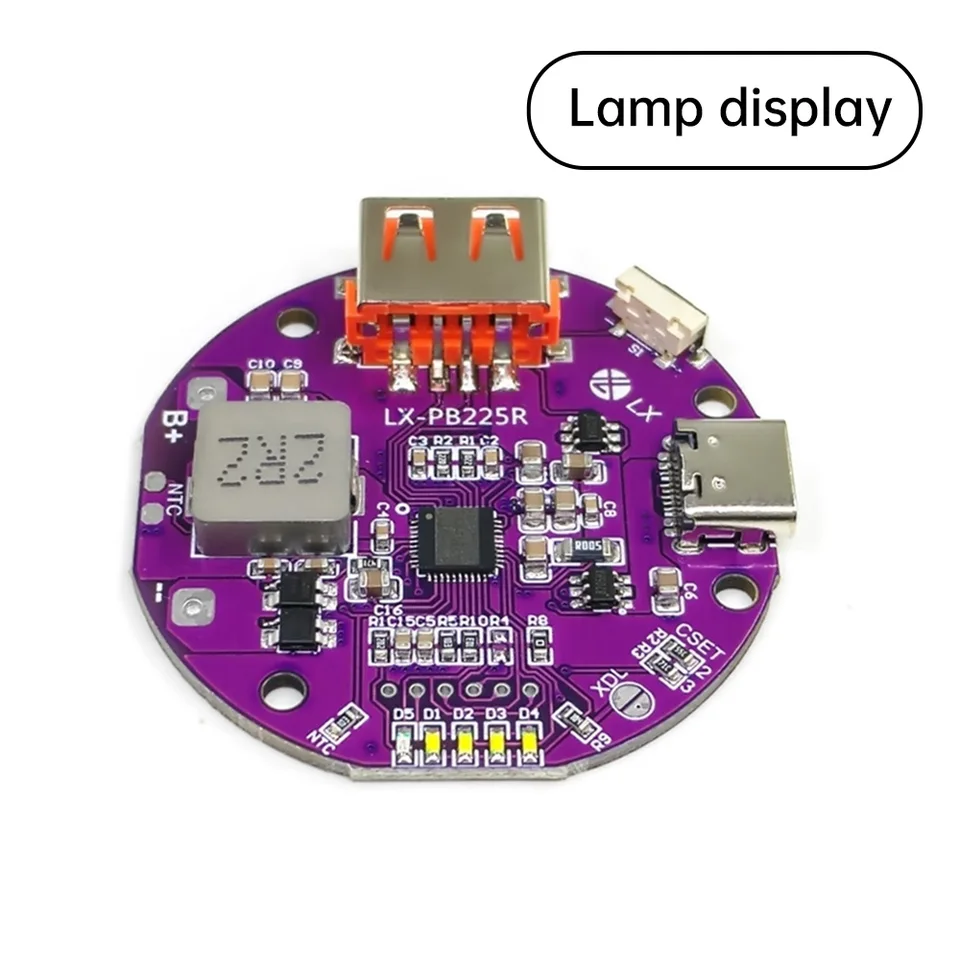 1pcs 22,5W nabíjacie modul PD/QC Fast Mobile Power Modul Super Fast Charger Power Bank Busirectional PCB