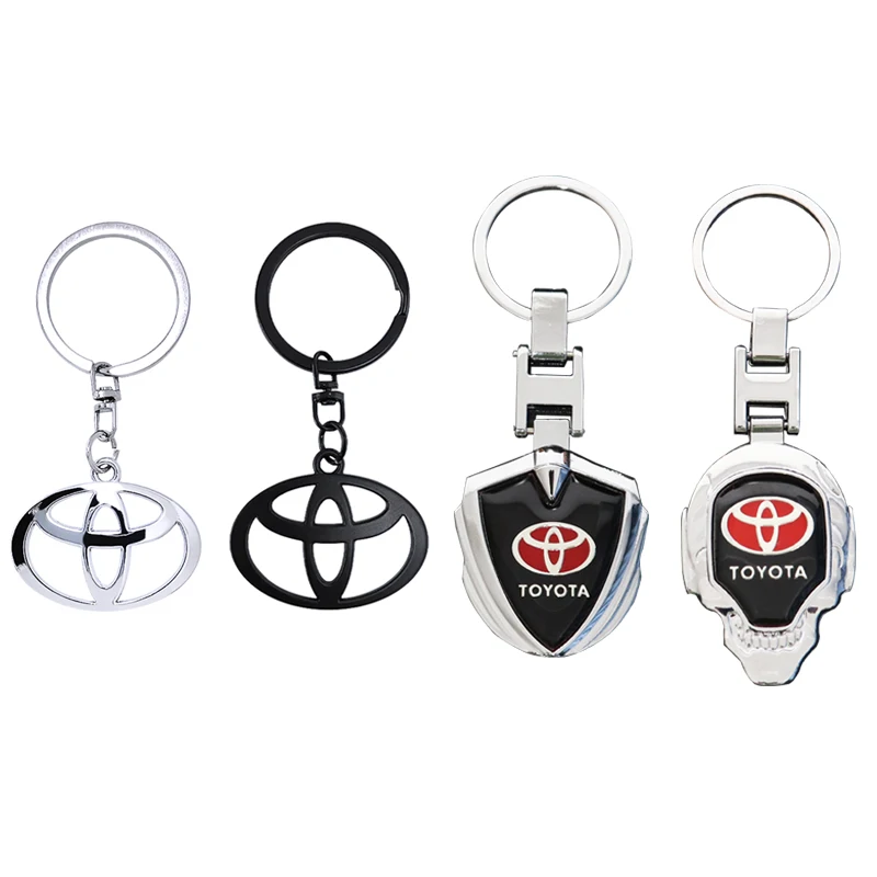 1pcs 3D kovový zink zink zliatiny Klávesové kľúče kľúča reťaz kľúča kľúča kľúča Kreatívne logo Emmblem Automatické odznak