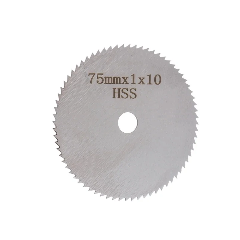 1pcs 3inch 75 mm rezací disk Mini kruhová píla čepeľ pre drevo plastové kovové otáčajúce strihacie nástroje 72 zubov
