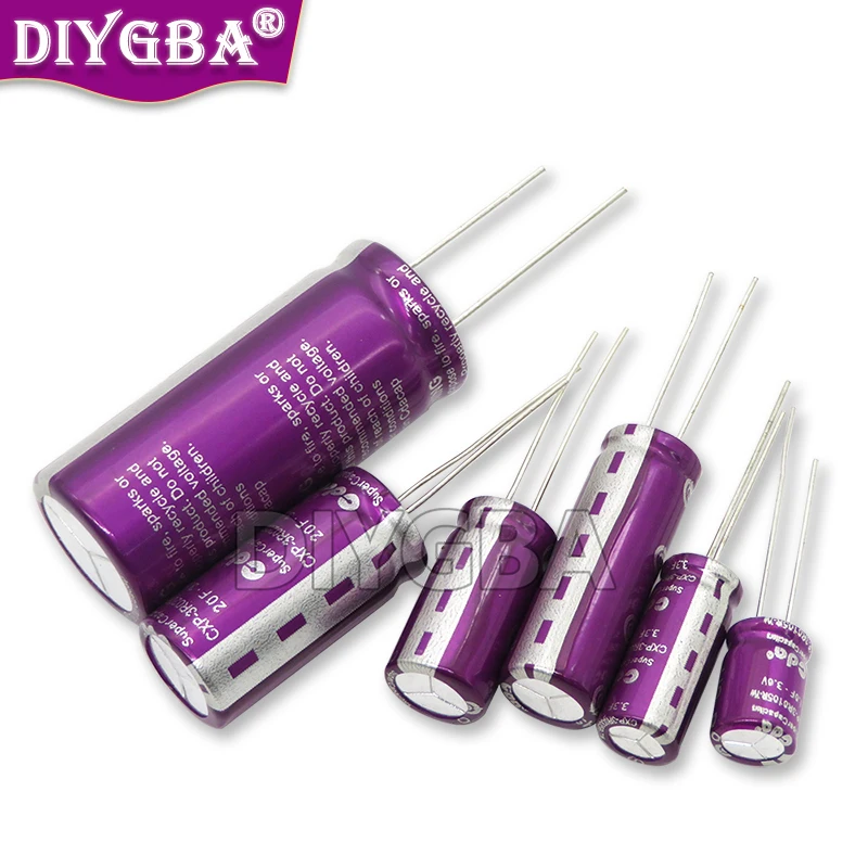 1pcs 3V 3,0 CDA super kondenzátor 1F 2F 3,3f 5f 7f 10f 15f 18f 20F 30F 50F 60F 100F 120f FARAD CAPACITOR 3,0V 3,3F 3V10F IGMOPNRQ