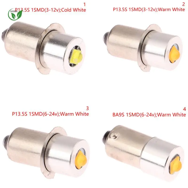 1pcs 3W LED svetlá Vysoké jasné DC 6-24V 3-12V Výmenné žiarovky 300 lm Lashlight pre P13,5S BA9S BASIC WARK LAMP TORCH
