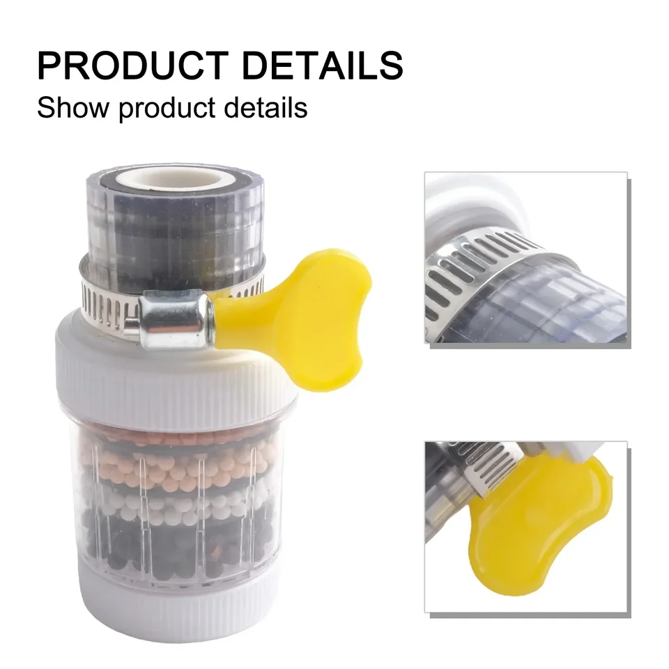 1pcs 6 Loader Faucet Filter