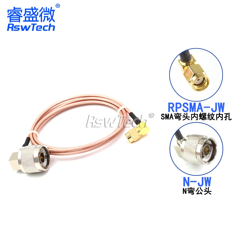 1pcs adaptérový kábel RPSMA na BNC Typ RPSMA-JW Konvertuje N-JW 8-90 cm 1M 1,5 m 2m dĺžka konektora RG316 drôt