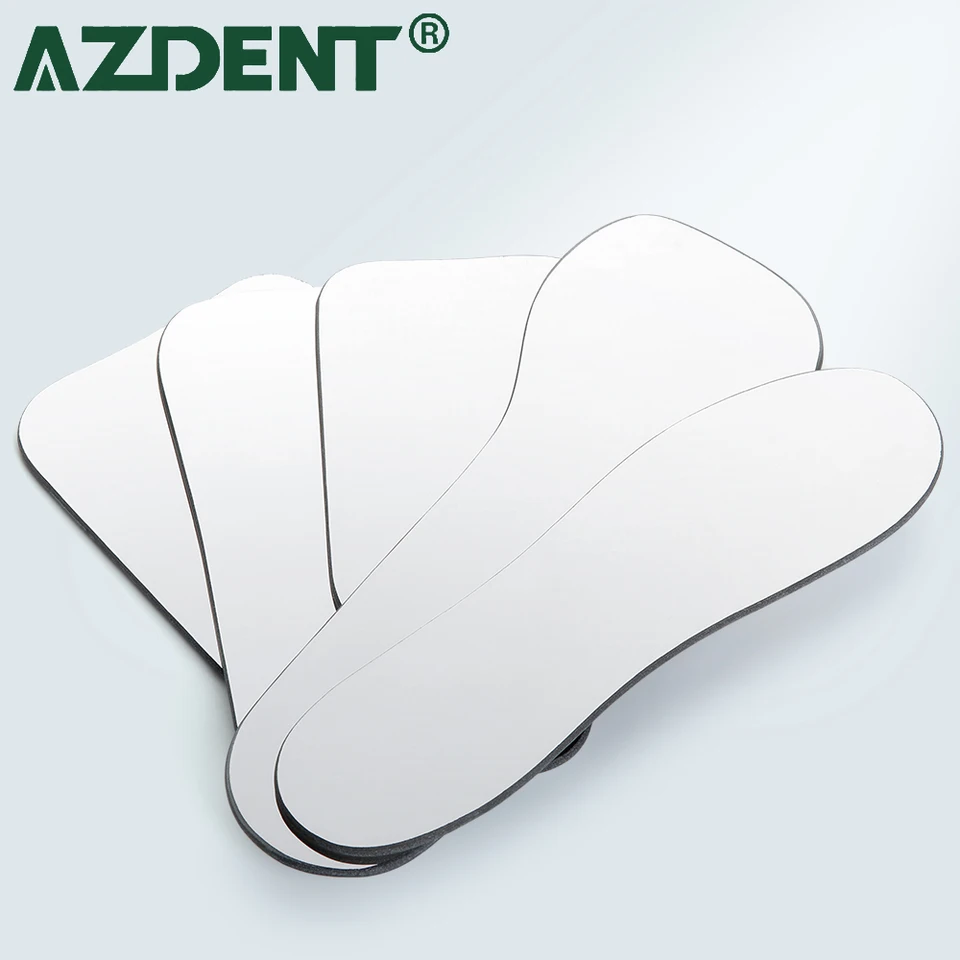 1pcs azdent dentálna ortodontická zrkadlová fotografia obojstranné zrkadlá sklenený materiál Intra perorálny fotografický reflektor zubné lekárske nástroje