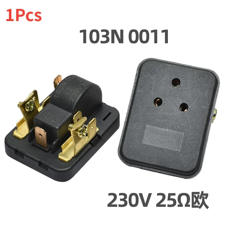 1pcs chladnička mrazničky Compressor PTC štartér 103n 0011 preťaženie inteligentné ochranné relé 220-240V 25Ω
