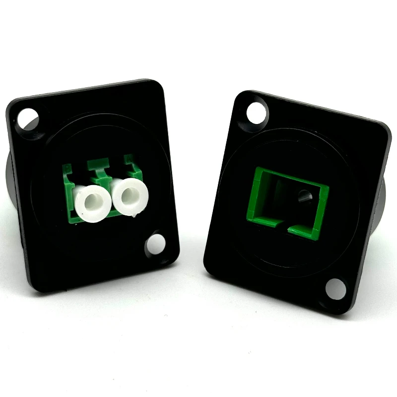 1pcs D-type LC do Plug-In dvojpriepustné zapojenie Rýchle optické vlákno sieťové modul SC Docking Single-Port Channel Cabinet Modul
