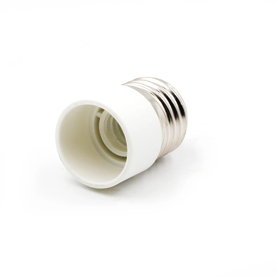 1pcs E27 až E14 Základný adaptér prevodník držiaka držiaka Zmena 110V 220V LED svetlo žiarovka žiarovka Služba Fire odolný voči holeniu pre LED žiarovka