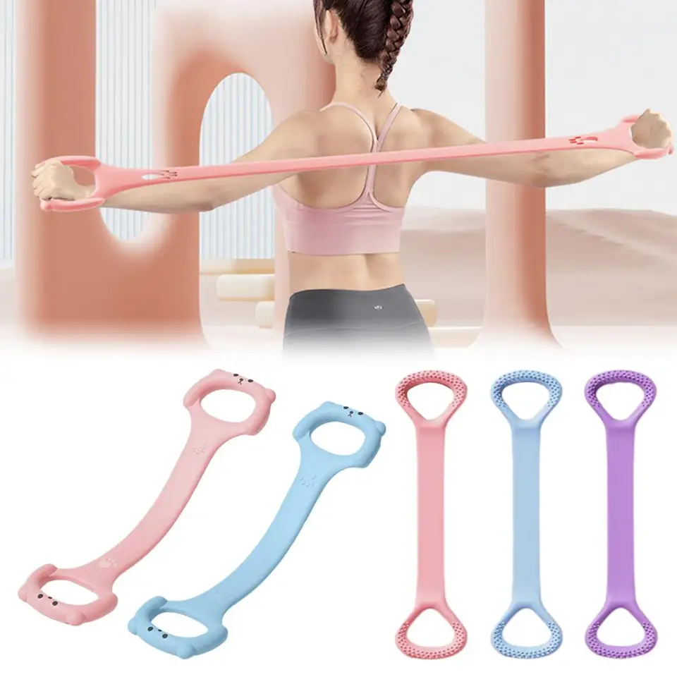 1pcs Elastic Fitness Resistance Band Multifunkcia svalovej kondície Expander Pullder Builder Hot Hot Hot Nastaviteľné ruky Train N6x1