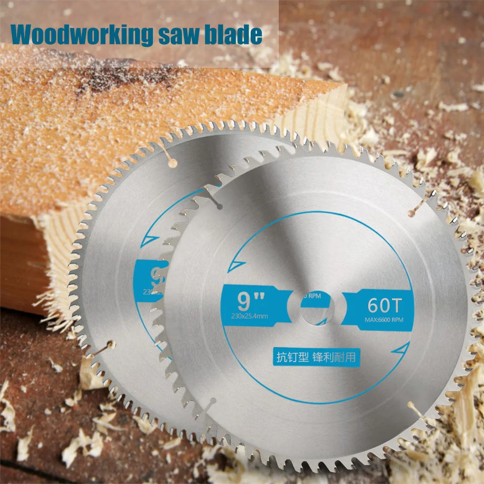 1pcs Elektrická kruhová píla Čepeľ drevené rezanie Disk Grinder Actleor 180/230 mm 40/60/80T