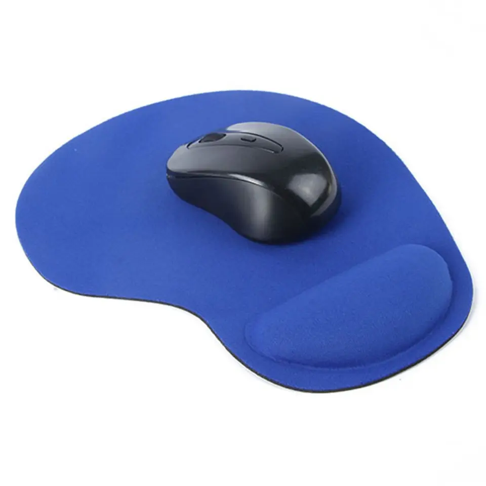1pcs ergonomická podložka Mouse Pad Rest Mychy Mychy Rat Pohodlné podpora zápästia Non smyk Soft Zhustené doštičky na špongii pre počítač s notebookom