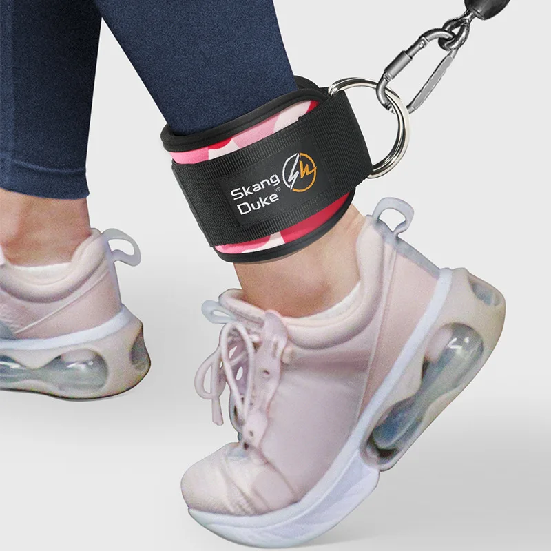 1pcs fitness členkové popruhy nastaviteľné podpora D-krúžku