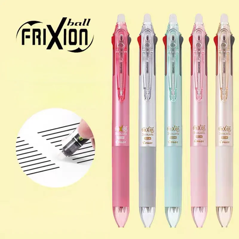1pcs Frixion LKFB-60/80EF 0,38/0,5 mm Multifunkčné zatiahnuteľné pero vymazateľné vymazovateľné školy Japonsko Papeleria študijné potreby