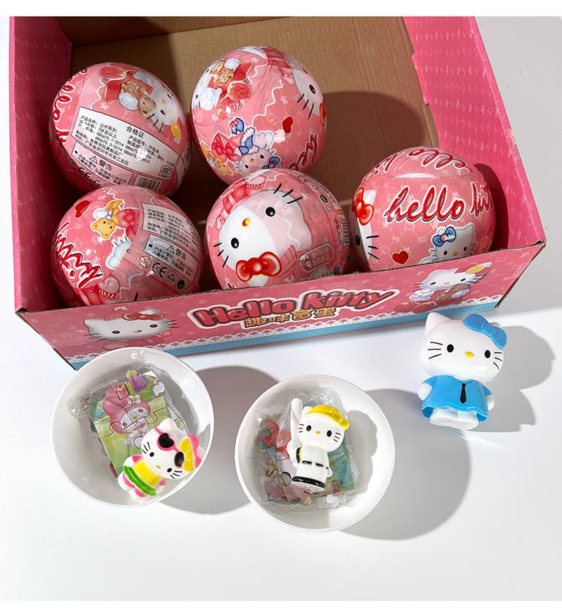 1pcs Hello Kitty postava slepá skrinka detská hračka Karika