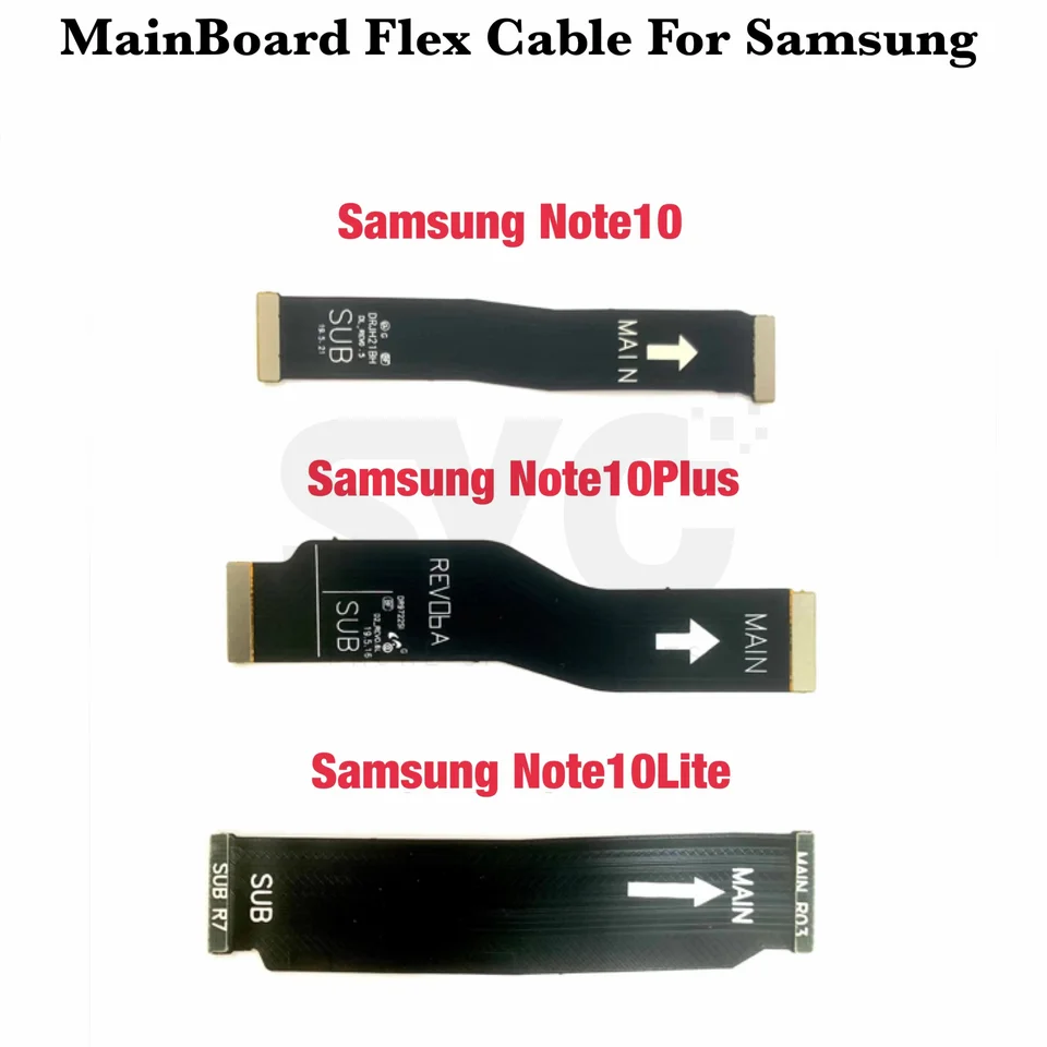 1pcs hlavná doska základná doska LCD Flex kábel pre Samsung Note 10 Lite Note 10 Plus