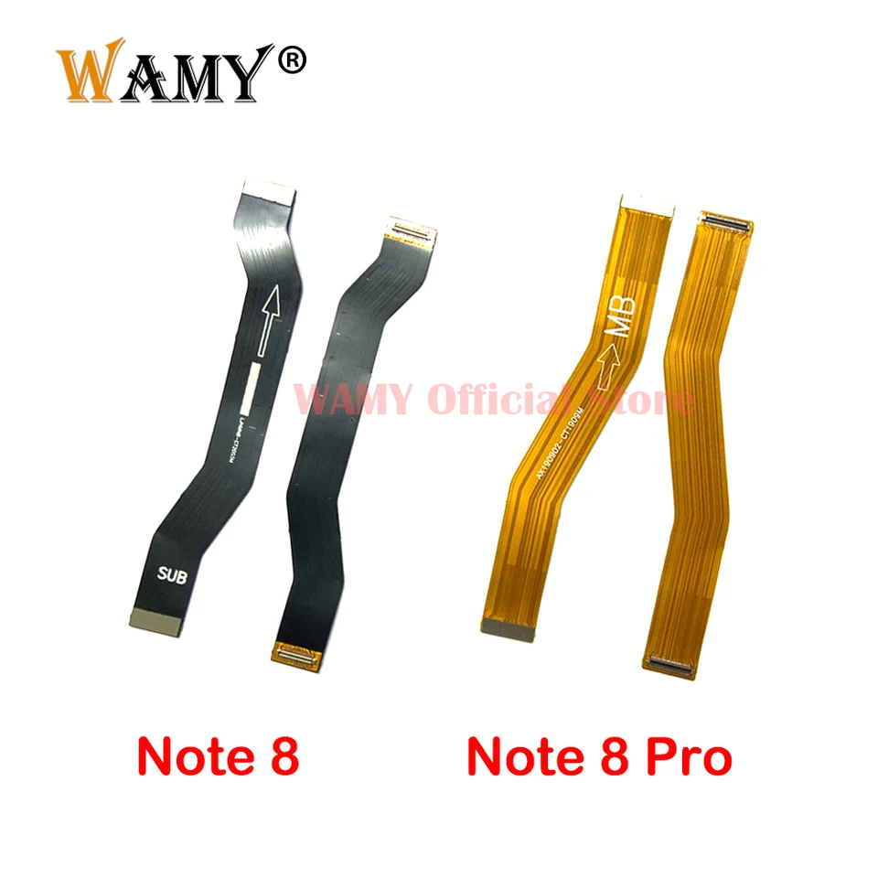 1pcs hlavná doska základná doska základná doska Pripojte USB nabíjací kábel pre Xiaomi Redmi Note 8 8T Pro