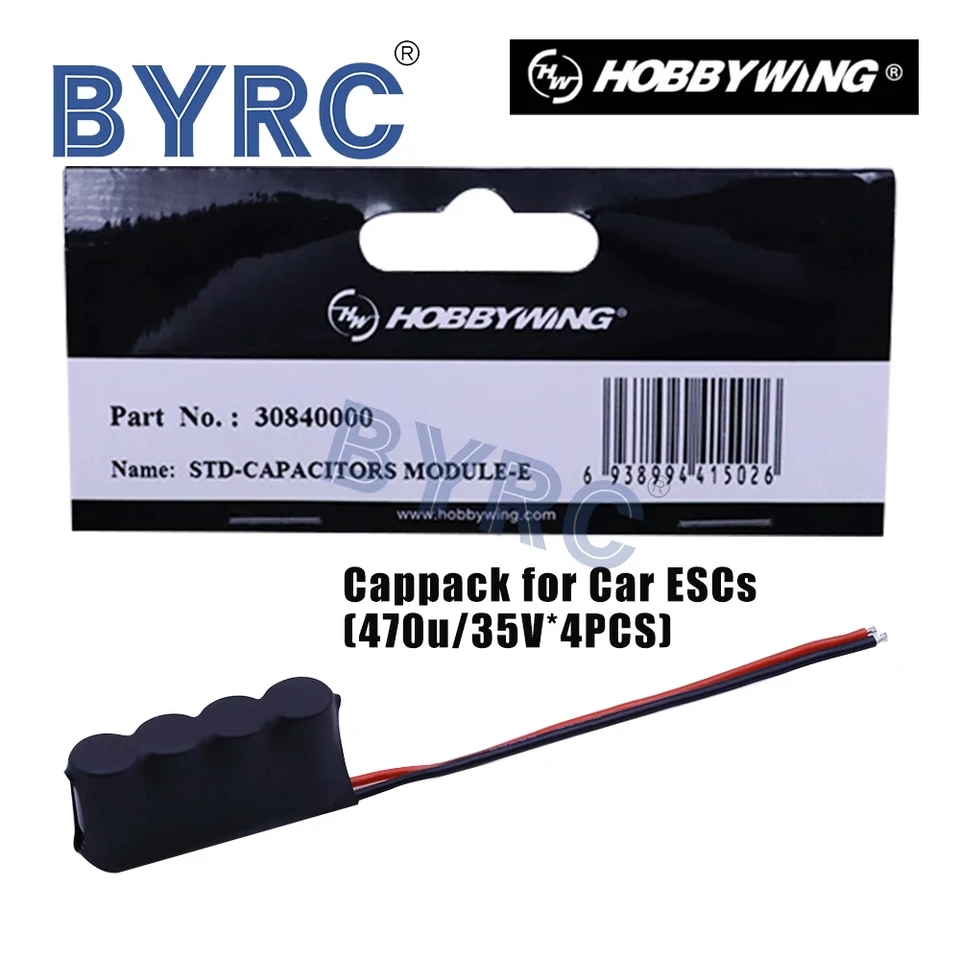 1pcs hobbywing s nízkym impedančným kondenzátorovým modulom 4 pre auto Ezrun xerun ESC