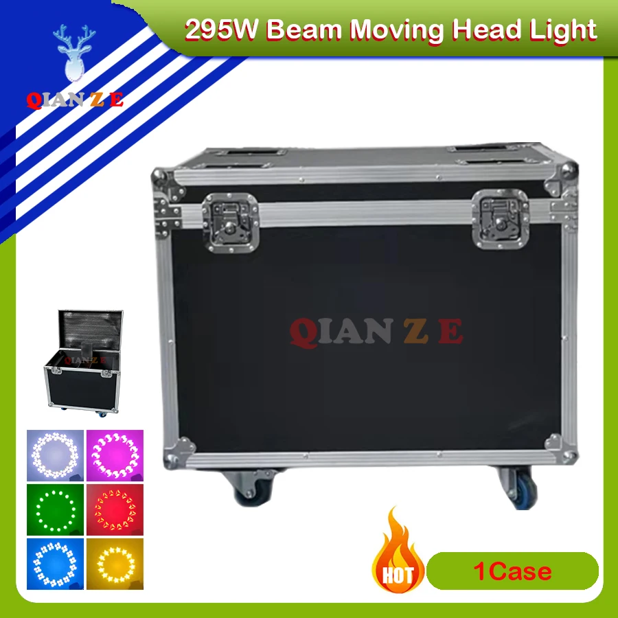1pcs letový puzdro pre 295W 14R lúč pohybujúca sa hlava Svadobná dekorácia Party osvetlenie osvetlenie zaostrenie DMX DMX512 DJ Disco Rainbow Effect
