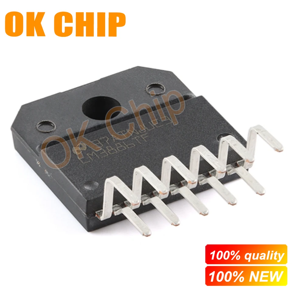 1pcs LM3886TF LM3886TF/NOPB TO-220-11 Audio výkonný zosilňovač integrované obvody Elektronické komponenty IC čip