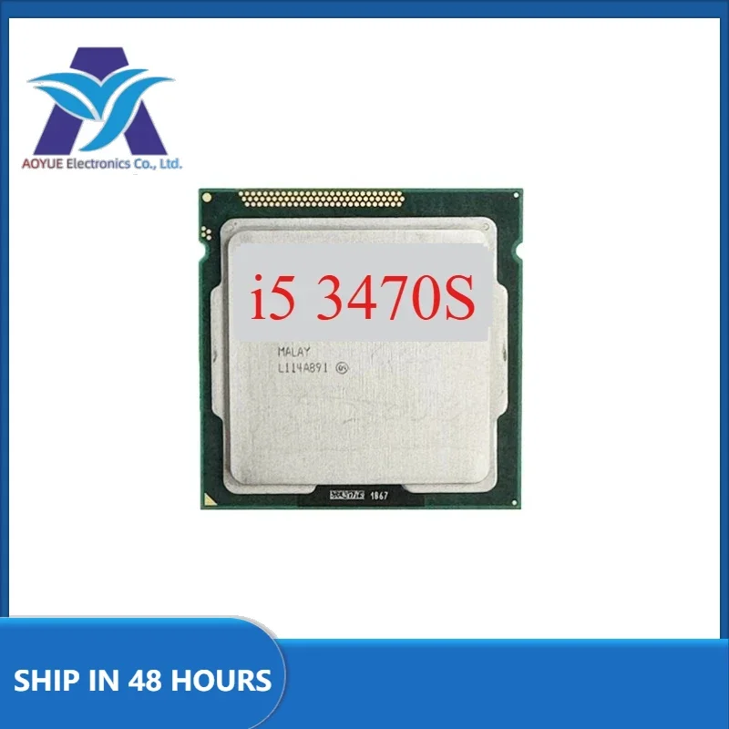 1pcs/lot perfektný test Core i5-3470S i5 3470S 2,9 GHz 4-Core procesor procesora LGA 1155