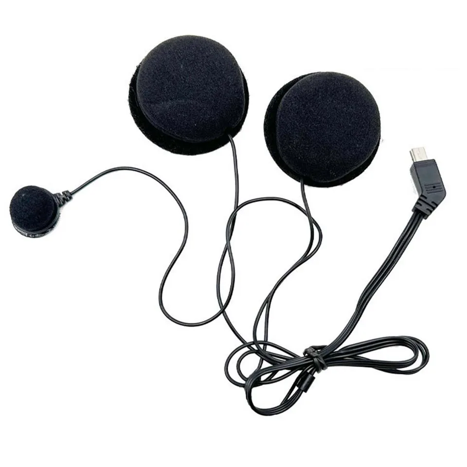 1pcs Mikrofónový reproduktor pre interkometové náhlavné súpravy pre motocykle Cardo Edge pre otvorenú prilbu s plnou čelnou prilbou Časť náhlavnej súpravy