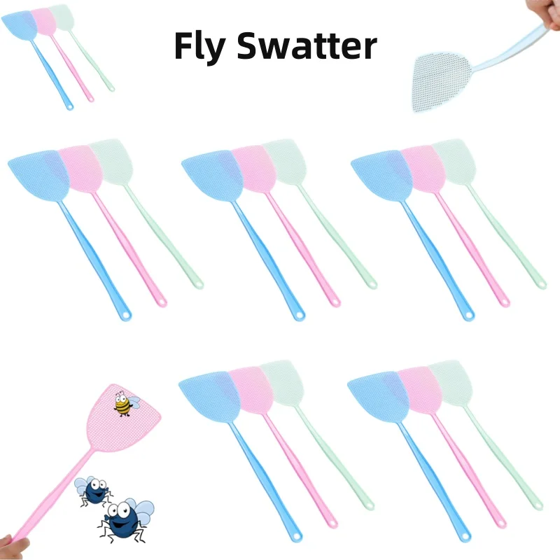 1pcs Mosquito Swatterplastic Pestle Witha Hatchet Home and Garden Prenosný prenosný komár Killer Killer Fly Swatter Shoot Fly Pest